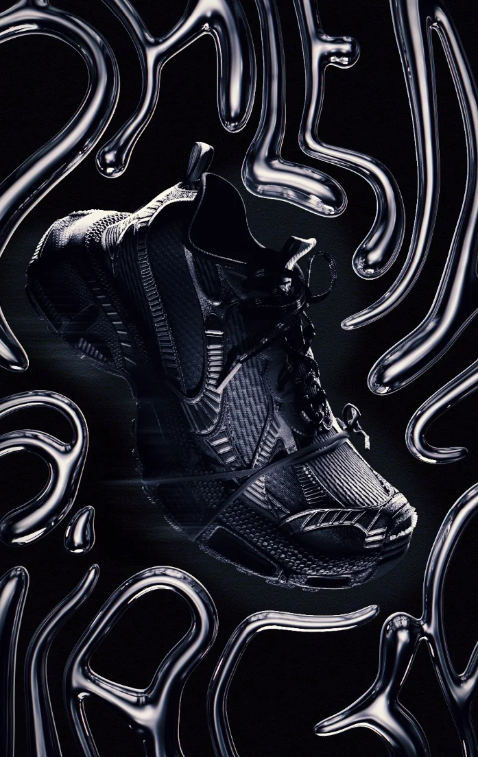 Projet BALENCIAGA, fashion poster