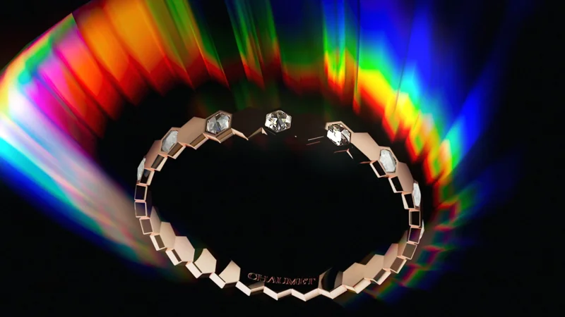 Projet Chaumet, motion design joaillerie 3D