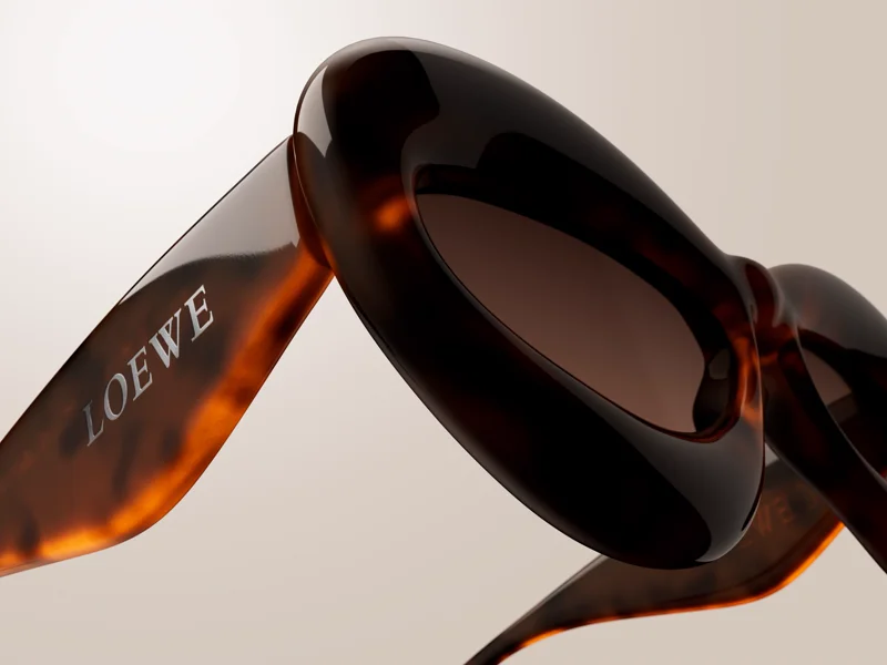 Projet LOEWE, shooting 3D lunettes
