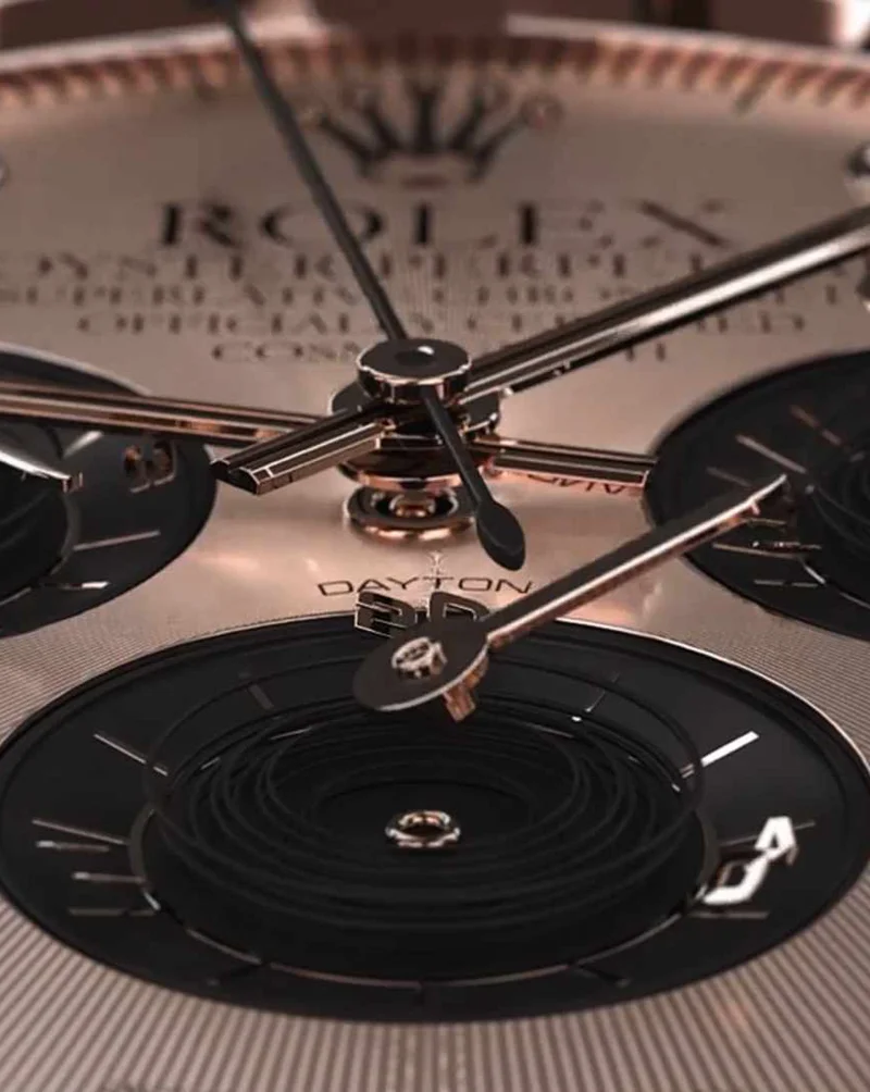 Projet Rolex, motion design joaillerie 3D