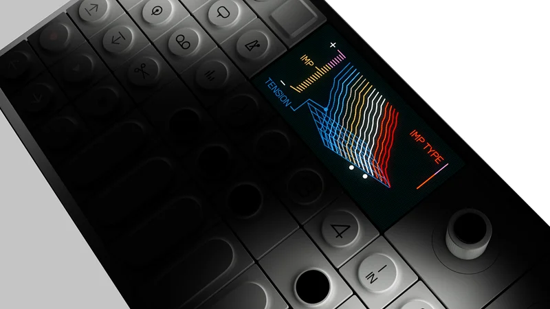 Projet teenage engineering Op-1 field, animation 3D et robot